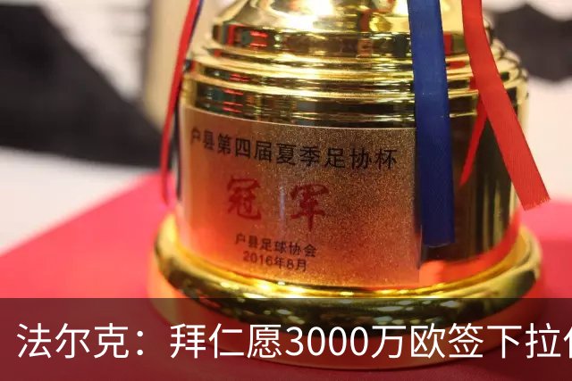 法尔克：拜仁愿3000万欧签下拉什福德，但球员需要大幅降薪
